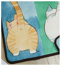 Load image into Gallery viewer, Cartoon Cat Back View Rug

