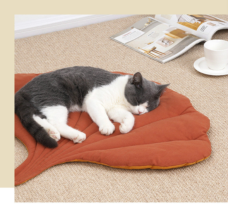 Leaf Shape Soft Bed Mat