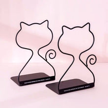 Load image into Gallery viewer, Cartoon Metal Book Holder 2pcs
