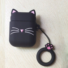 Load image into Gallery viewer, Cat Silicone Airpods Cover Case
