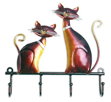 Load image into Gallery viewer, Iron Cat Wall Hanger
