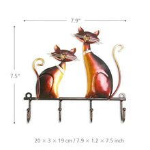 Load image into Gallery viewer, Iron Cat Wall Hanger
