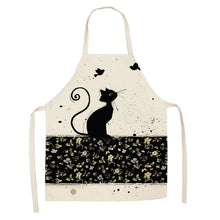 Load image into Gallery viewer, Cute Cat Pattern Kitchen Apron
