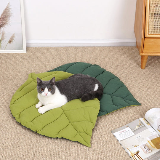 Leaf Shape Soft Bed Mat