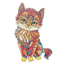 Load image into Gallery viewer, Cat Wooden Jigsaw Puzzles
