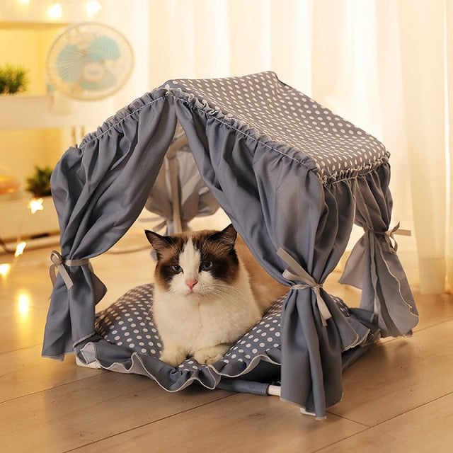 Cat Bed House Tent Kennel