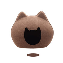 Load image into Gallery viewer, Cat Bed Cave Felt Breathable
