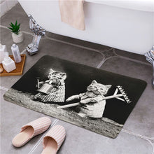 Load image into Gallery viewer, Cat Door Floor Mat Bath
