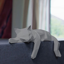 Load image into Gallery viewer, Cat Paper Sculpture DIY Craft
