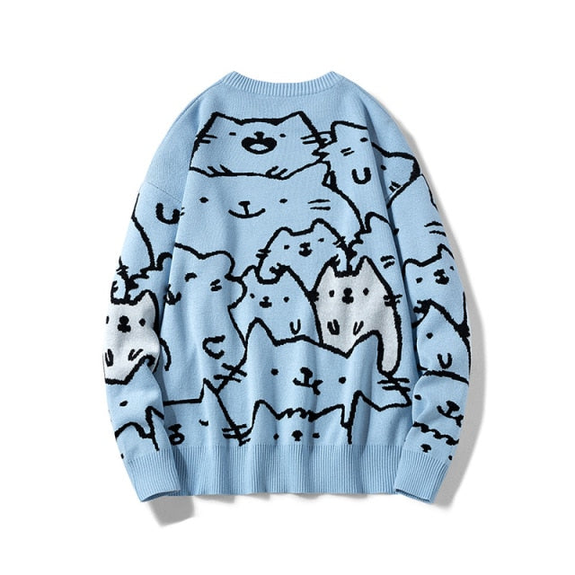 Sweater Cartoon Pullover Men